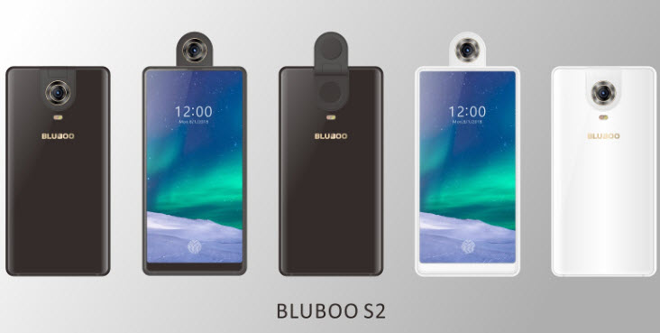 Шарнир камеры смартфона Bluboo S2 выдерживает 10 тыс. поворотов