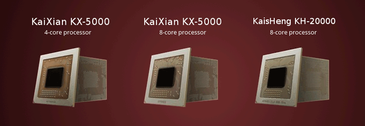 Процессоры KaiXian KX-5000 посоперничают с Intel Atom C2000