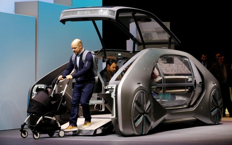 Концепт Renault EZ-GO демонстрирует общественный транспорт будущего