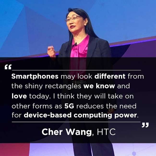 HTC считает, что 5G изменит всю индустрию и форму смартфонов