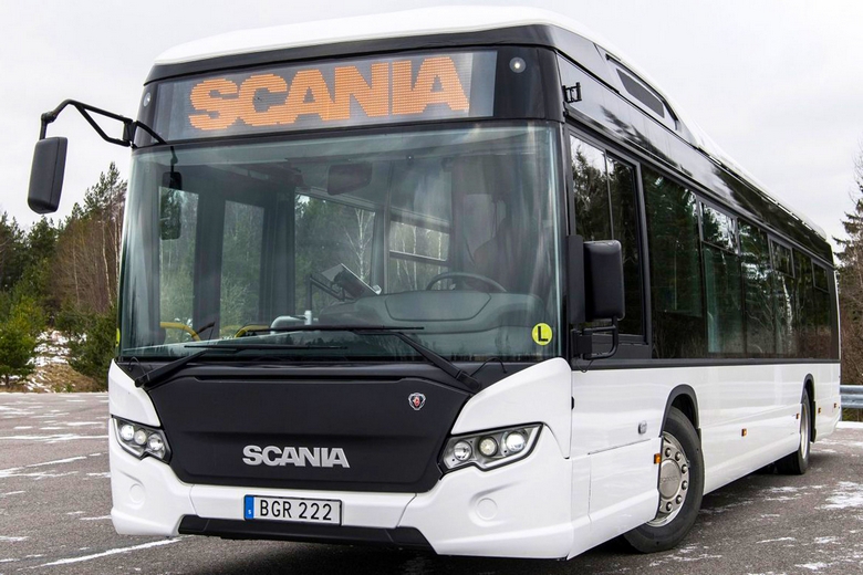 Scania выведет свои первый электроавтобусы на дороги Швеции в марте
