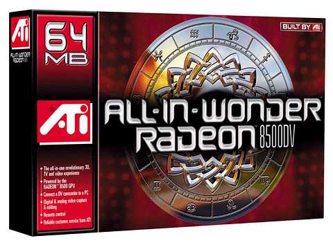 ALL-IN-WONDER RADEON 8500DV от ATi