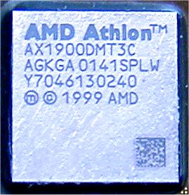 AMD Athlon XP 1900+, официально