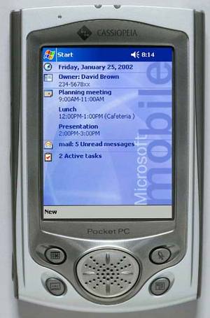 Pocket PC 2002: новые модели PDA