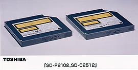 Супертонкие DVD/CD-RW приводы от Toshiba