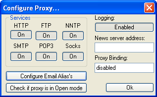 Настройки Proxy