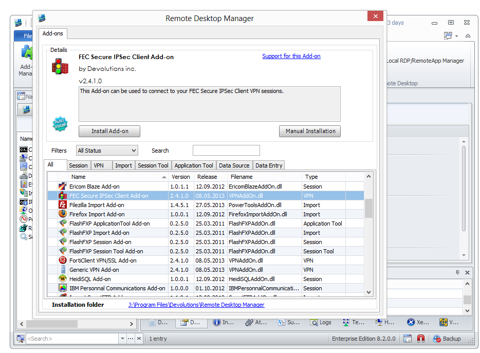 Remote Desktop Manager скачать бесплатно на русском