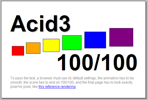 Acid3 Reference Rendering