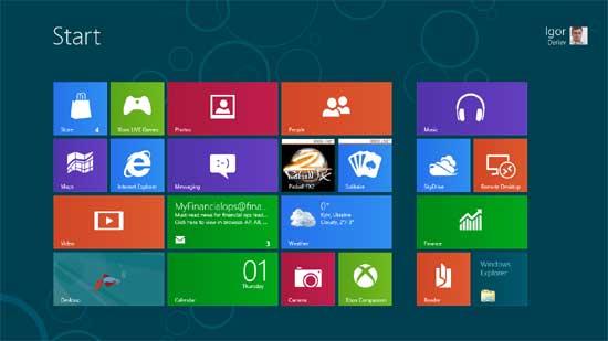 �������� Windows 8 Consumer Preview