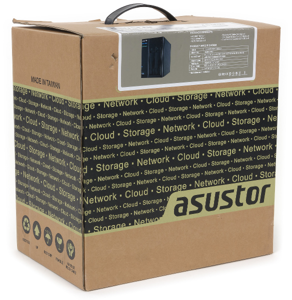 Упаковка Asustor AS-302T
