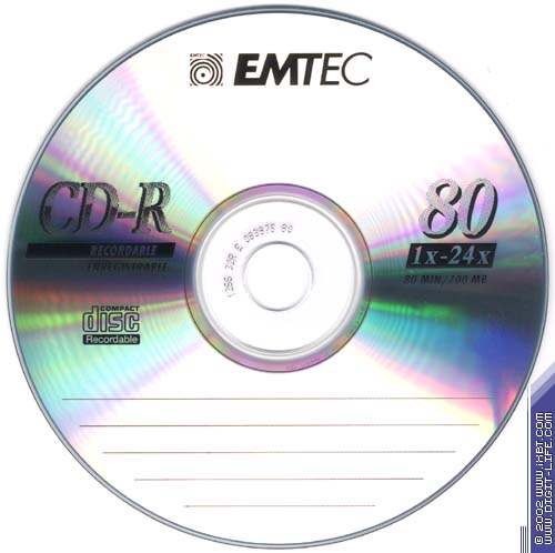 Каталог носителей CD-R