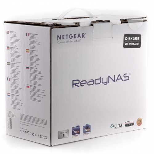 Упаковка Netgear ReadyNAS Duo v2