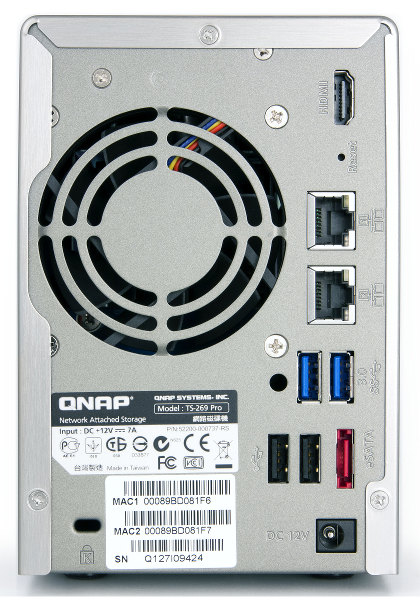 Внешний вид QNAP TS-269 Pro