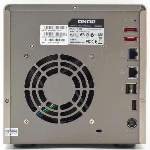 Внешний вид QNAP TS-412