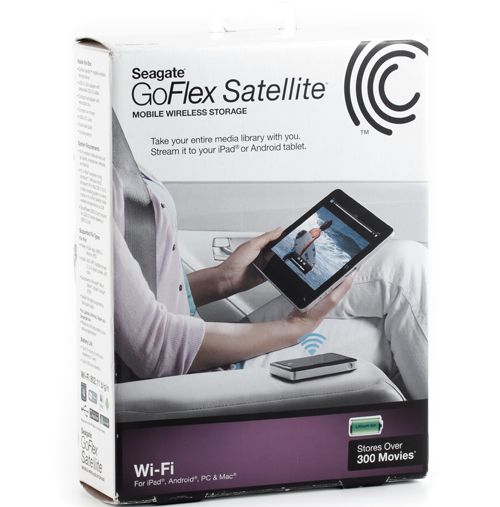 Упаковка Seagate GoFlex Satellite