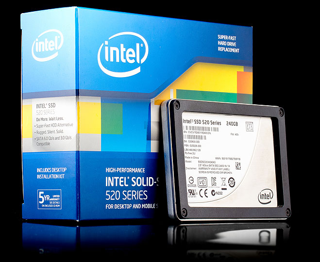 SSD-накопитель Intel 520 240 ГБ