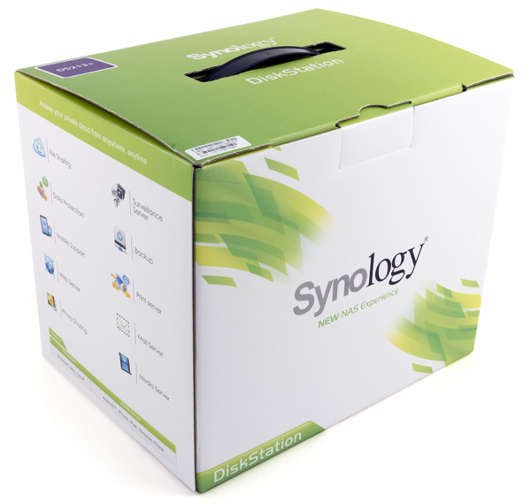 Упаковка Synology DS213+