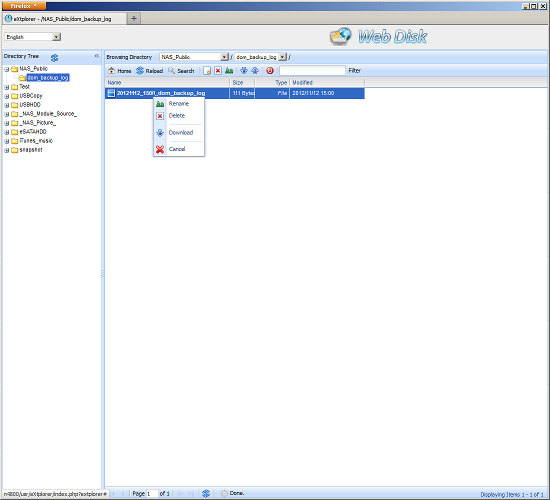 Настройка Thecus N4800