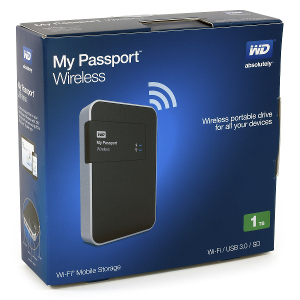 Упаковка WD My Passport Wireless