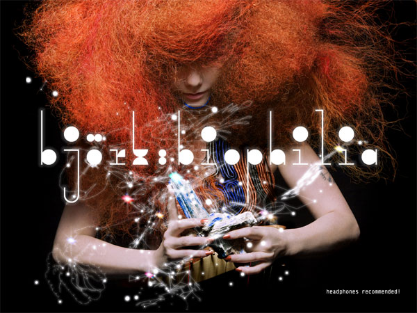 Приложение Bjork Biophilia App для iPad