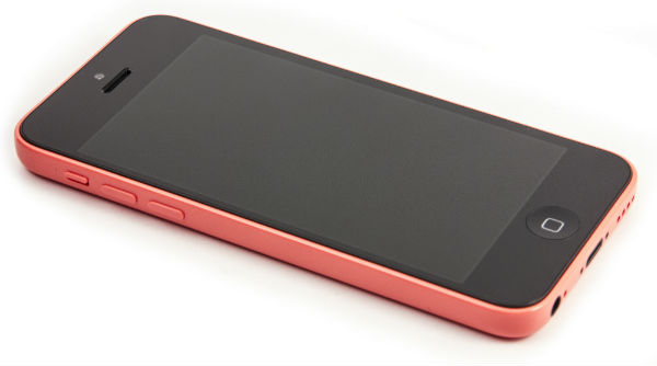 Фронтальная сторона iPhone 5c