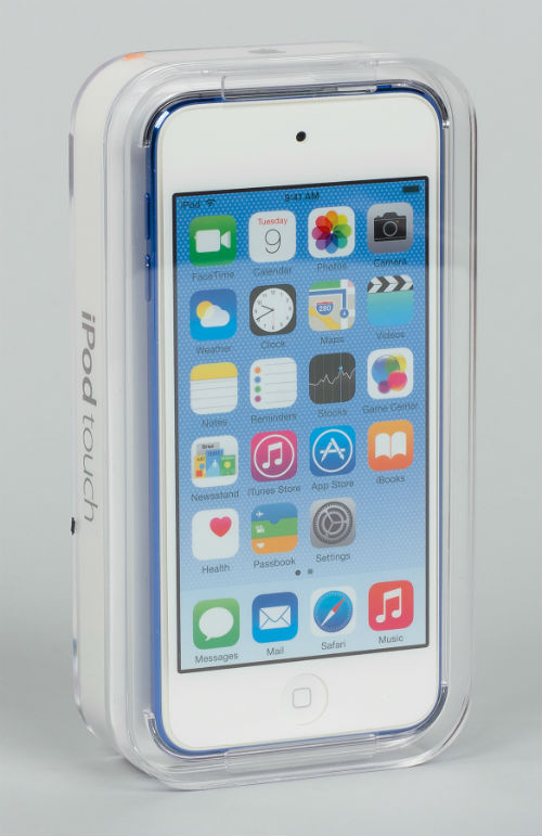Коробка iPod touch 2015 года