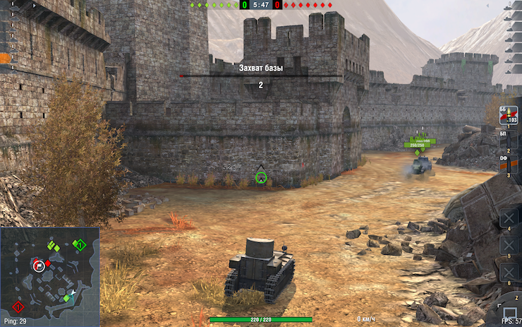 Скриншот игры World of Tanks: Blitz
