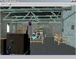 Скриншот работы OpenGL, 170Kb при нажатии