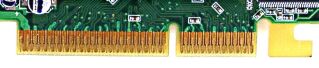 Разъем стандарта AGP 2.0. Сигнальные уровни 1.5V (для AGP3.0 - 0.8V).