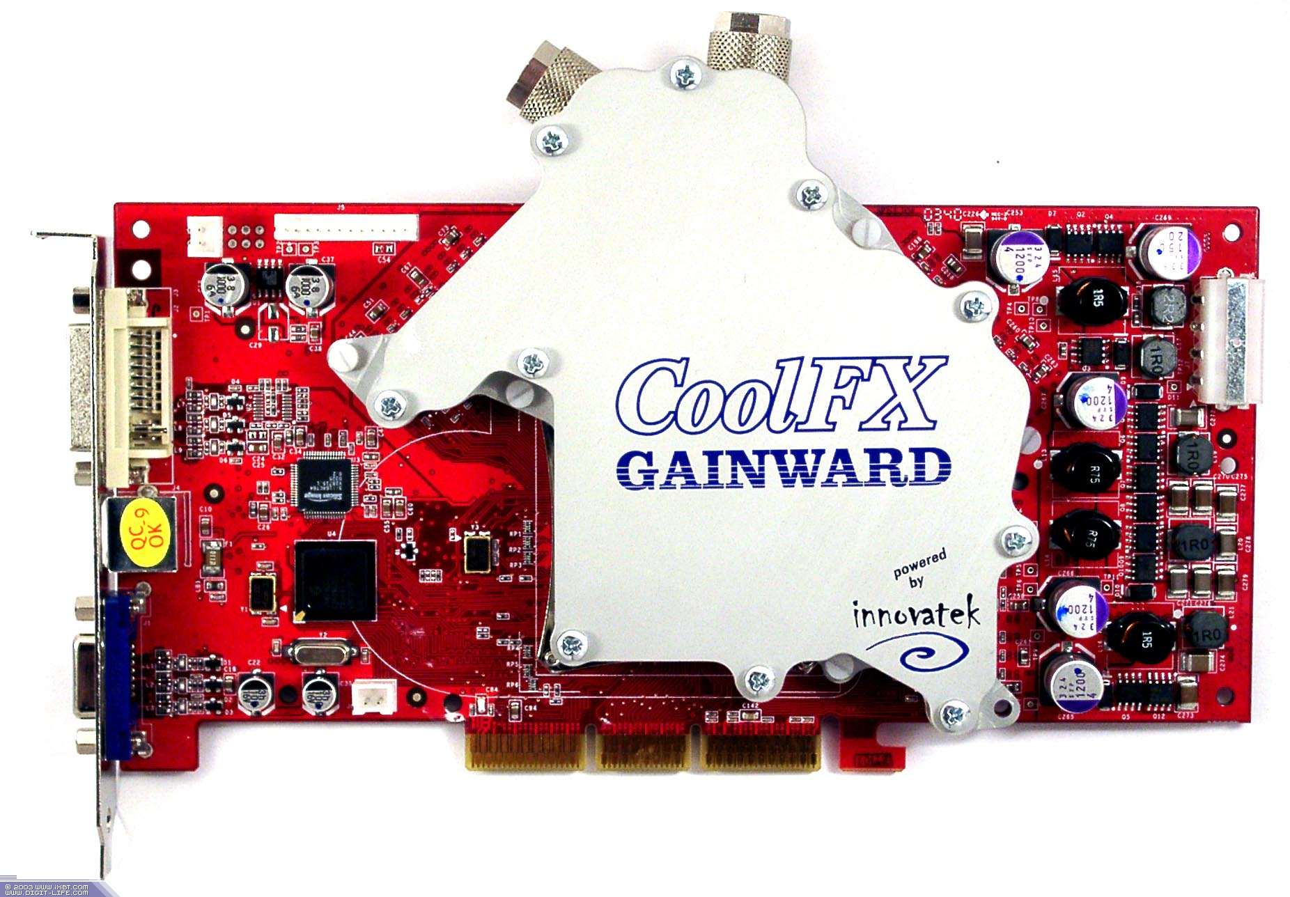Gainward Carte graphique Gainward HD 4650 1024 MB DDR2 