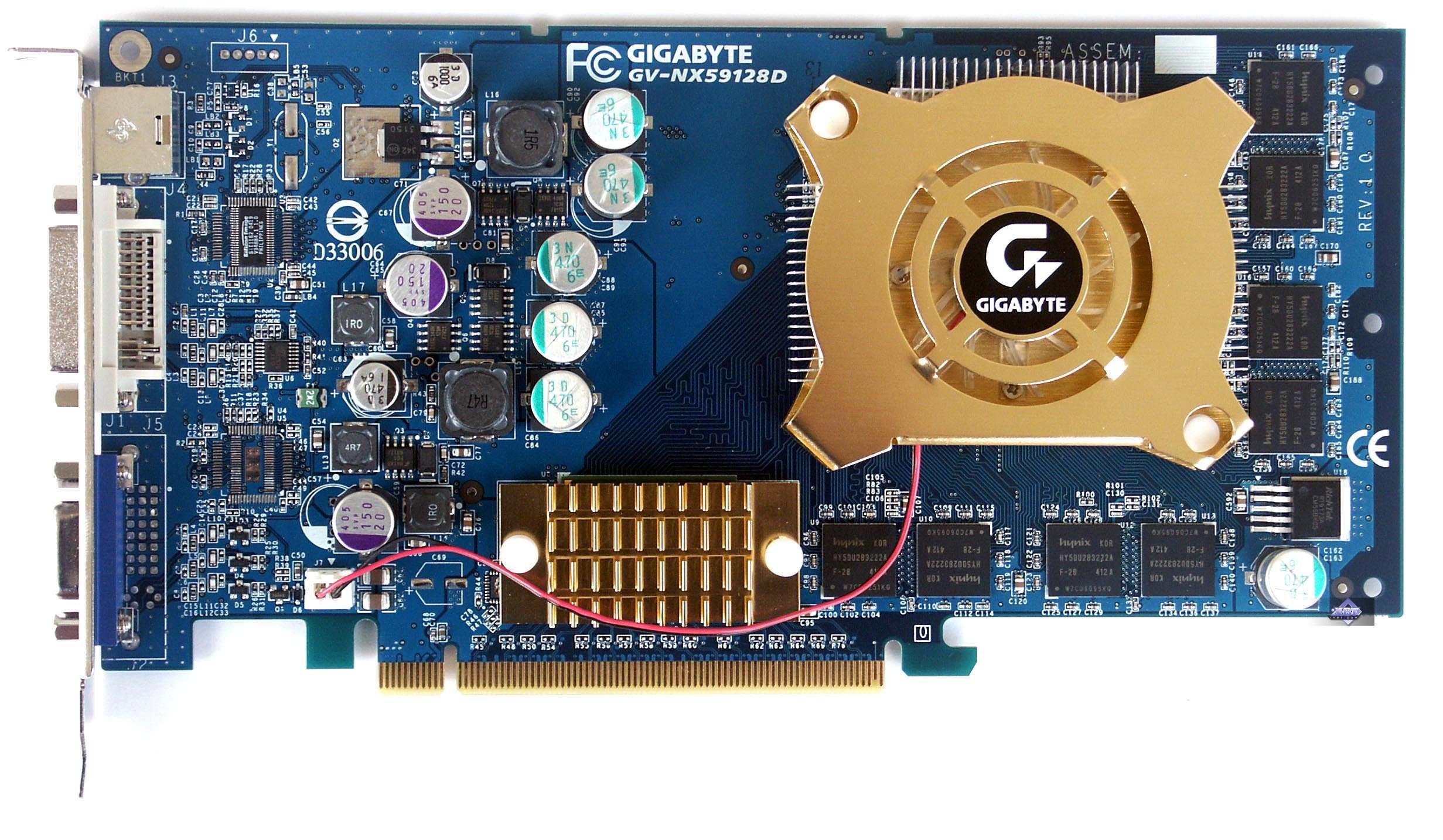 Gigabyte GV-NX59128D Geforce PCX 5900