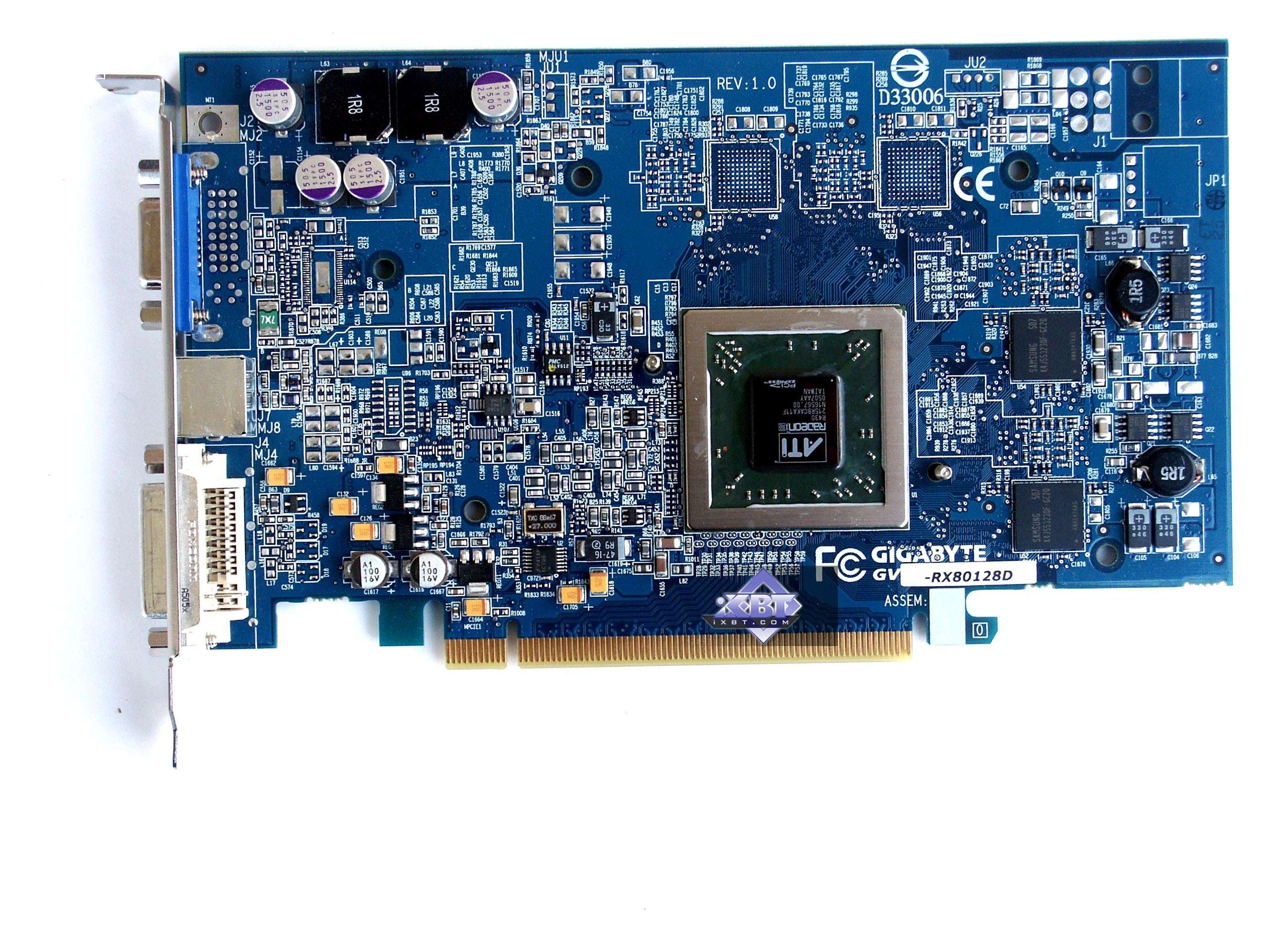 Обзор Gigabyte RADEON X800 128MB 128bit PCI-E (GV-RX80128D); GeCube ...