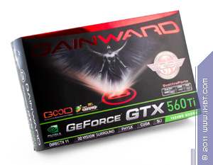 Gainward Geforce GTX 560 Ti Golden Sample, комплект поставки