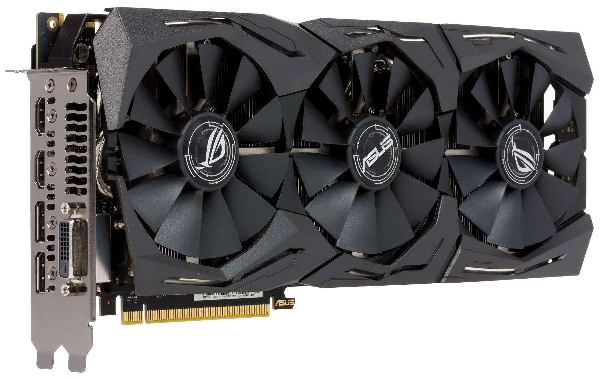 Видеоускоритель Asus Strix GeForce 1080 OC (11 ГБ):